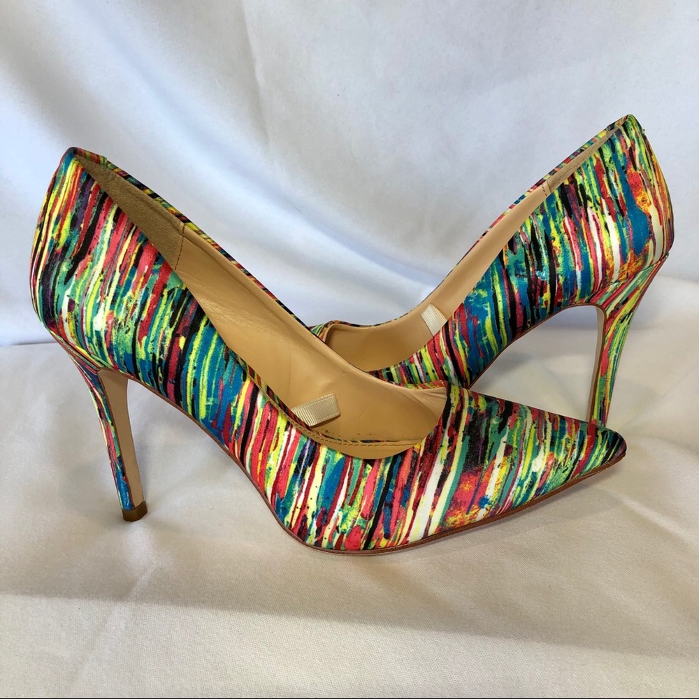 Prabal Gurung for Target Neon Pumps Size 8.5